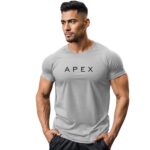 Men's 3Colours RGB Dri-Fit Polyester T-Shirt – Moisture-Wicking, Quick-Dry Activewear for Gym -APEX