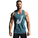 3Colours RGB Men's Active Wear Sleeveless Tank top, Gym Vest, Leisure wear -SPIRINT