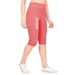 3Colours RGB Women Lycra 3/4th pants stretch Capri Polyester BREAK