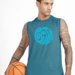 3Colours RGB® Mens Tank Tops Sleeveless Round Neck Polyster for Gym, Running and Outdoor CCUT-Positive