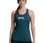 3Colors Women’s Racerback Gym Vest – Tank Top | Breathable Workout & Running Activewear-Swing LINE