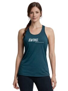 3Colors Women’s Racerback Gym Vest – Tank Top | Breathable Workout & Running Activewear-Swing LINE