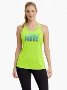 3Colors Women’s Racerback Gym Vest – Tank Top | Breathable Workout & Running Activewear-Ready to Move