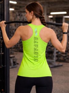 3Colors Women’s Racerback Gym Vest – Tank Top | Breathable Workout & Running Activewear-Elevate