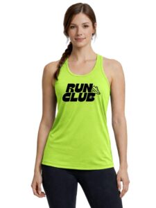 3Colors Women’s Racerback Gym Vest – Tank Top | Breathable Workout & Running Activewear-Run Club Shoe