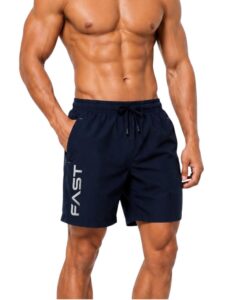 3Colors Men’s Gym Sports Shorts | Quick Dry Running Shorts for Men | Lightweight Training & Workout Shorts with Drawstring & Pocket-Fast