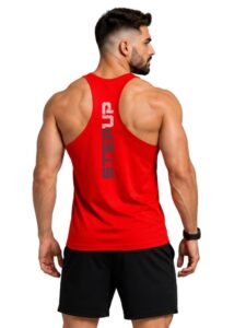 3Colors Men's Gym Vest Quick Dry Sleeveless Tank Top | Performance Activewear | Workout, Running, Training & Fitness Vest-STEPUP