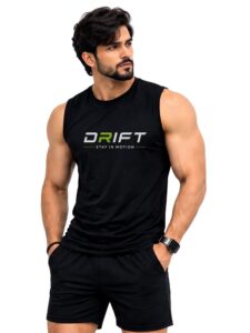 3Colors Men's Sleeveless Gym Vest Quick Dry Tank Top - CCUT DRIFT