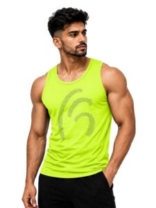 3Colors Men's Quick Dry Sleeveless Sports Vest Training Tank Top - NCUT 6CURVE