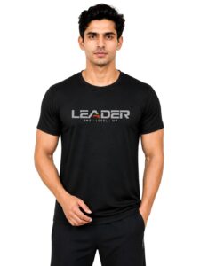 3Colors Men's Active Quick Dry Breathable Athletic T-Shirt-Leader