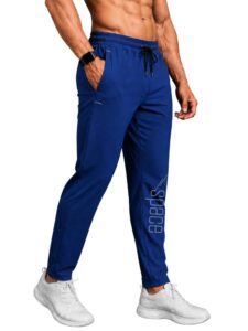 3Colors Men’s Quick Dry Track Pants with Side Zipper Pocket – Space LINE