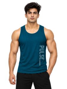 3Colors Men’s Gym Vest Sleeveless Workout Tank Top,Running Training -NCUT Pulse