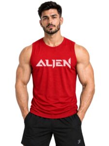 3Colors Men’s Gym Vest | Sleeveless Quick Dry Sports Tank Top –CCUT Alien