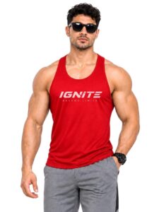 3Colors Men's Quick Dry Gym Vest Sleeveless Workout Sports Tank Top-Ignite