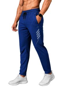 3Colors Men's Track Pants | Sports Gym Quick Dry | Running & Workout- 4LINE